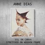 Anne Dias - (100% Hand-painted) The Punk Countess, Antiek en Kunst, Kunst | Schilderijen | Modern