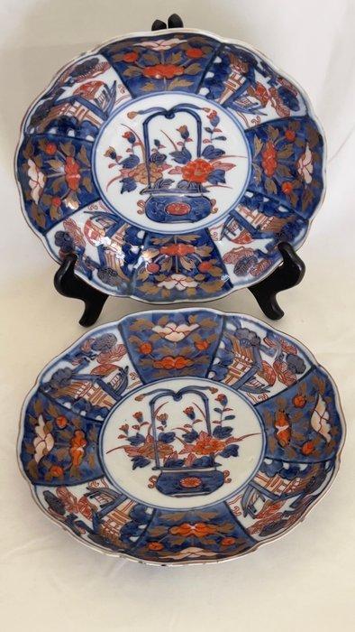 Schotel (2) - Porselein - Japanse Edo-periode, Antiek en Kunst, Antiek | Overige Antiek