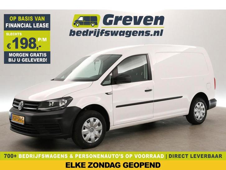 Volkswagen Caddy 2.0 TDI L2H1 BMT Maxi Highline Carplay Navi, Auto's, Bestelauto's, Te koop, Handgeschakeld, Financial lease, Diesel