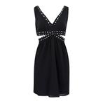 BSB • mouwloze jurk met cut out • M, Maat 38/40 (M), Verzenden, Zwart, BSB