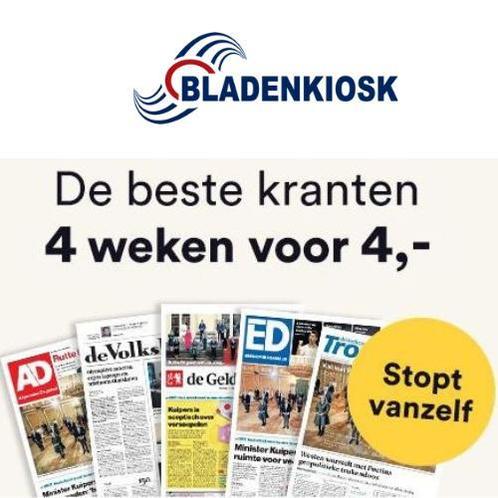 De krant 4/6/8 weken voor 4 euro (stopt vanzelf), Boeken, Literatuur, Nieuw, Verzenden