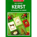 Kerst in borduren op papier / LRV Hobby 9789038407234, Verzenden, Zo goed als nieuw, E. Fortgens