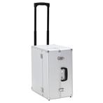 vidaXL Pilotentrolley 47x39x27 cm aluminium zilverkleurig, Verzenden, Nieuw