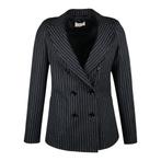 Verysimple • zwarte blazer met strepen • 34 (IT40), Verzenden, Nieuw, Maat 34 (XS) of kleiner, Verysimple
