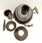 Zeldzaam Russische antiek hout gestookte Samovar - Samovar -