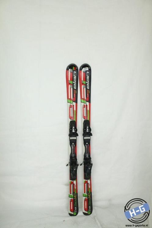 Refurbished - Ski - Elan Exar Race black - 140, Sport en Fitness, Skiën en Langlaufen, Skiën, 140 tot 160 cm, Gebruikt, Overige merken