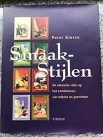 Smaakstijlen (Peter Klosse), Boeken, Tapas, Hapjes en Dim Sum, Verzenden, Peter Klosse, Nieuw