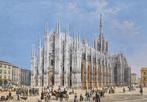 Scuola italiana (XIX) - Duomo di Milano