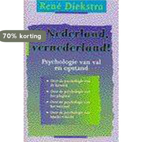 O NEDERLAND VERNEDERLAND 9789022984048 René Diekstra, Boeken, Psychologie, Gelezen, Verzenden