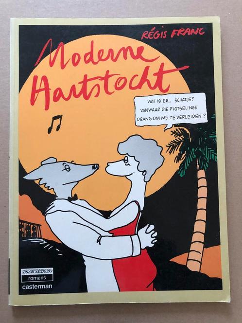 Régis Franc - Moderne Hartstocht - vrij zeldzaam, Verzamelen, Stripfiguren, Boek of Spel, Zo goed als nieuw, Ophalen of Verzenden