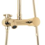 REA Douchemengkraan opbouw - Regendouche 20 cm - Glans go..., Ophalen of Verzenden, Nieuw