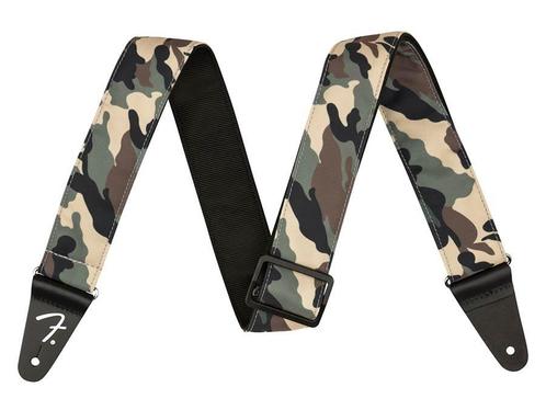 Fender 2" Camo Woodland gitaarband, Muziek en Instrumenten, Instrumenten | Toebehoren, Verzenden