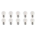 LED Lamp 10 Pack - Romba - Wit Gekleurd - E27 Fitting - 1W, Nieuw, Overige materialen, Ophalen of Verzenden