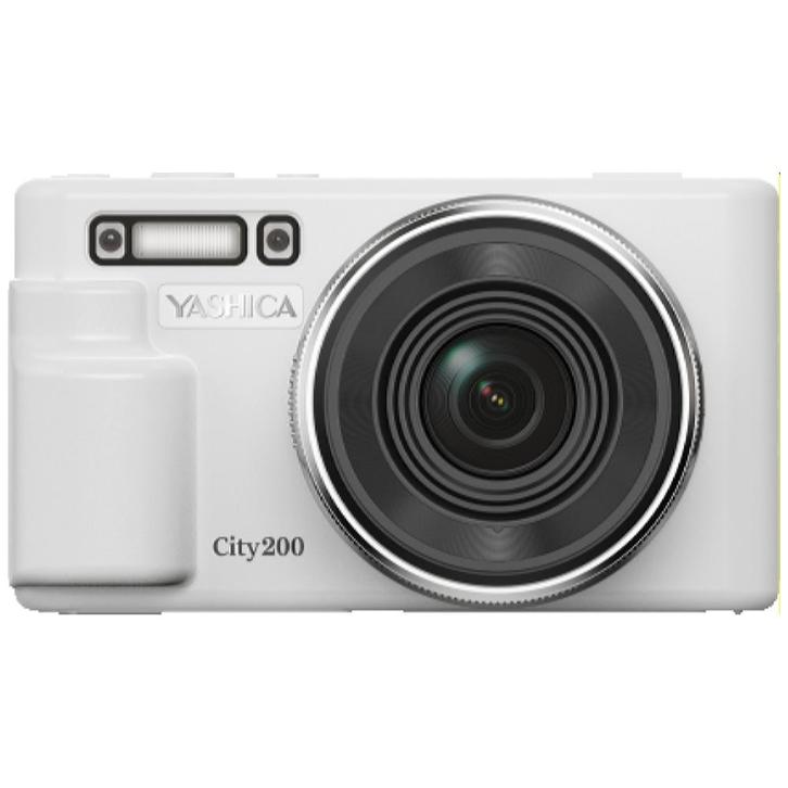 Yashica City 200 White, Audio, Tv en Foto, Fotocamera's Digitaal, Compact, Nieuw, Ophalen of Verzenden