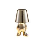 Tabar en Co Goud kleur kleine tafel lamp modern design, Nieuw, Verzenden
