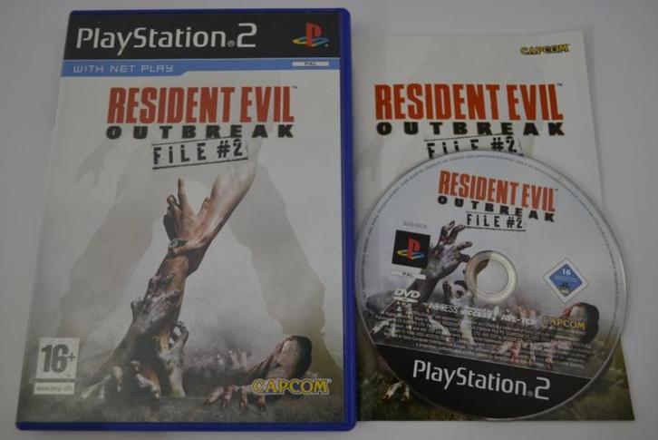 Resident Evil Outbreak - File #2 (PS2 PAL), Spelcomputers en Games, Games | Sony PlayStation 2, Zo goed als nieuw, Verzenden