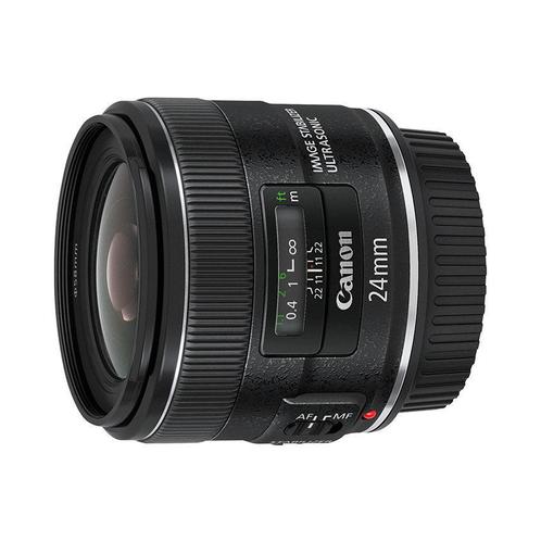 Canon EF 24mm f/2.8 IS USM objectief - Tweedehands, Audio, Tv en Foto, Fotografie | Lenzen en Objectieven, Groothoeklens, Gebruikt