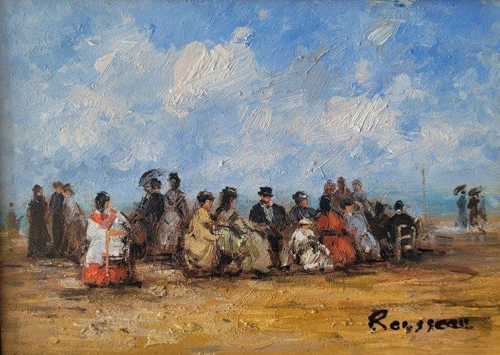 Camille Rousseau (1949) - Dimanche en Normandie ~, Antiek en Kunst, Kunst | Schilderijen | Klassiek