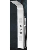 RVS Douchepaneel | Douchekolom Erie + thermostaat, Doe-het-zelf en Verbouw, Verzenden, Nieuw