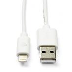 Apple Lightning kabel | 1 meter (MFI, Wit), Verzenden, Nieuw