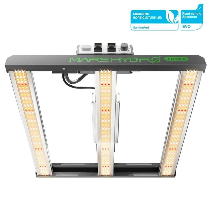 Mars Hydro FC-1500 EVO LED Kweeklamp, Tuin en Terras, Kweekspullen, Nieuw, Ophalen of Verzenden