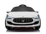 Maserati Ghibli, 12v elektrische kinderauto, rubberen ban..., Nieuw, Verzenden