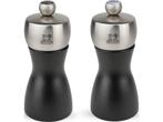 Peugeot Fidji Peper- En Zoutmolen 12 cm - Mat Zwart - Hout, Verzenden, Nieuw