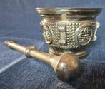 Vijzel (2) - Messing, Pestello, Antiek en Kunst, Curiosa en Brocante