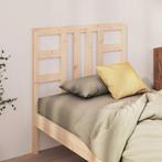 vidaXL Hoofdbord 96x4x100 cm massief grenenhout, Huis en Inrichting, Slaapkamer | Bedden, Verzenden, Nieuw, Bruin, Hout