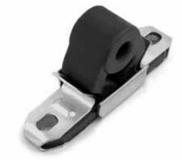 Seat VW Uitlaat rubber Ru038-H, Auto-onderdelen, Klein materiaal, Nieuw, Overige automerken, Volkswagen