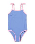 HEMA Kinderbadpak rib blauw, Verzenden, Nieuw