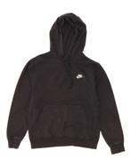 NIKE Mens Hoodie Jumper Small Black Cotton, Verzenden, Nieuw