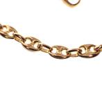 8 Krt. Marine schakel ketting | 50 cm (Gucci schakel), Goud, Gebruikt, Ophalen of Verzenden, Overige kleuren