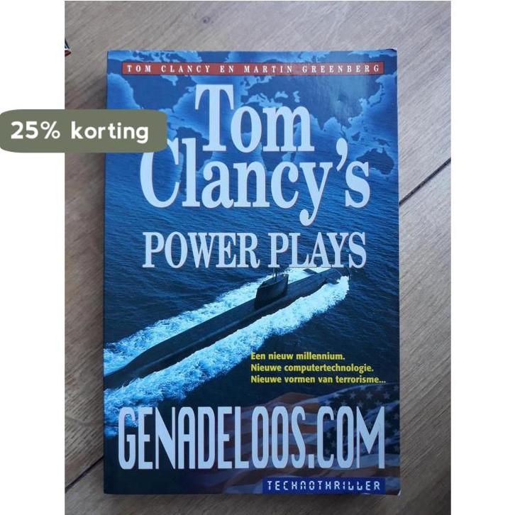 Genadeloos.com 9789085160205 Tom Clancy, Boeken, Thrillers, Gelezen, Verzenden