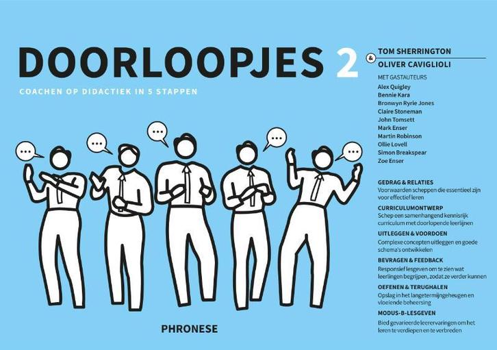 Doorloopjes 9789490120504 Tom Sherrington, Boeken, Studieboeken en Cursussen, Zo goed als nieuw, Verzenden