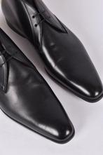 SANTONI - leren veterboots - 7.5 - Chelsea boots - Maat: EU, Nieuw