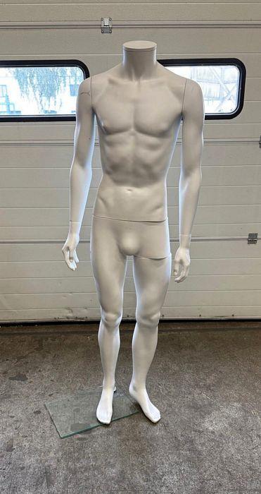 Paspop, Etalagepop Man, B56 x D29 x H170cm, wit, Zakelijke goederen, Kantoor en Winkelinrichting | Winkel en Inventaris