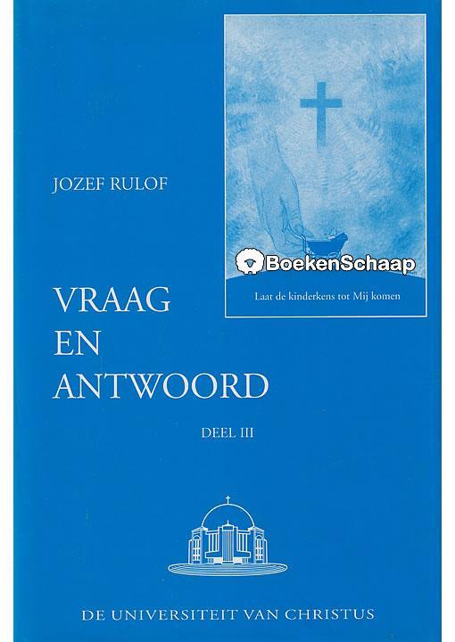 Vraag en Antwoord (deel III) Jozef Rulof, Boeken, Esoterie en Spiritualiteit, Gelezen, Verzenden