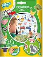 Totum - Raamstickers Boerderij | ToTum - Hobby Artikelen, Hobby en Vrije tijd, Verzenden, Nieuw