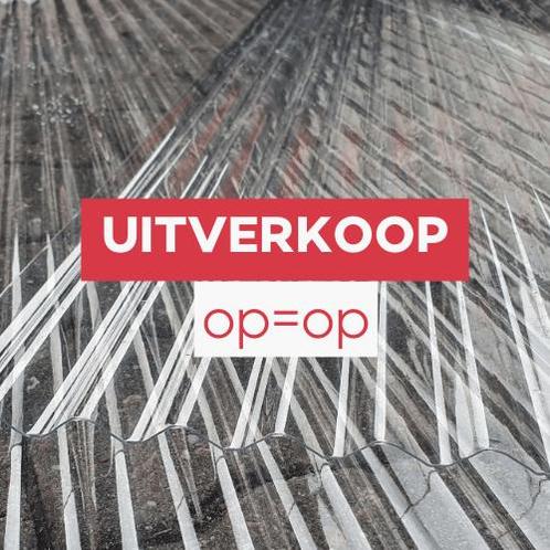 PVC Golfplaat Helder 32/9 1530x660mm, Doe-het-zelf en Verbouw, Platen en Panelen, Nieuw, Ophalen of Verzenden