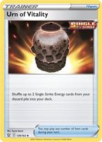 Urn of Vitality 139/163 Battle Styles, Hobby en Vrije tijd, Verzamelkaartspellen | Pokémon, Ophalen of Verzenden, Nieuw, Losse kaart