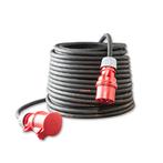 Verlengkabel 5 x 2.5 mm² 25 meter 400 volt, Ophalen of Verzenden