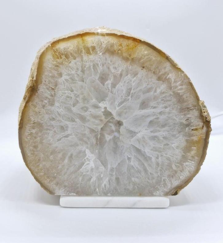 Agaat Lamp (zie filmpje), Huis en Inrichting, Lampen | Overige, Ophalen of Verzenden