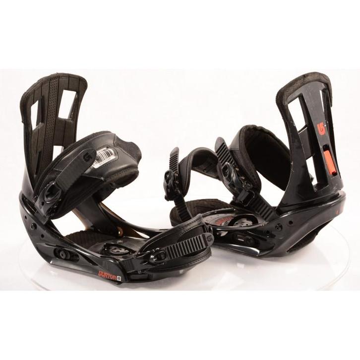 M snowboard bindingen BURTON PROGRESSION, black/red, Sport en Fitness, Snowboarden, Gebruikt, Verzenden