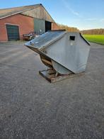 Kiepbak kantelbak spanenbak heftruck 1200 liter, Voorzetapparatuur