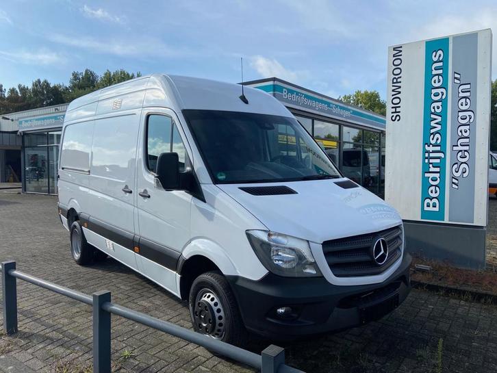 Zakelijke Lease |  Mercedes-Benz Sprinter 516 CDI L2H2 E6 Du, Auto's, Bestelauto's, Dealer onderhouden, Lease, Automaat, Wit, Mercedes-Benz