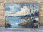 Cor van Reken (1879-1959) - Landschap met opvliegende eenden, Antiek en Kunst, Kunst | Schilderijen | Klassiek