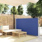 vidaXL Tuinscherm uittrekbaar 120x500 cm blauw, Verzenden, Nieuw