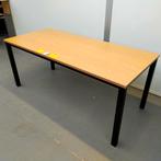 ZEER DEGELIJKE kantoortafel eiken zwart NIEUW - 180x80 cm, Ophalen of Verzenden, Nieuw in verpakking