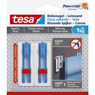 Klevende spijker | Tesa | 2 stuks | 1 kg, Doe-het-zelf en Verbouw, IJzerwaren en Bevestigingsmiddelen, Nieuw, Verzenden